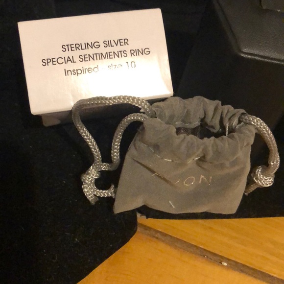 "Inspired" Sterling Silver Size 10 Ring - Picture 4 of 5